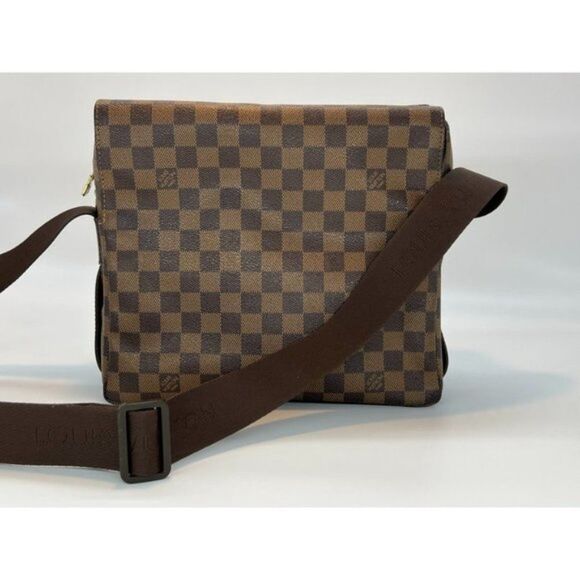 Louis Vuitton Naviglio Brown Damier Ébène Crossbody Bag in Excellent Condition - Picture 5 of 11